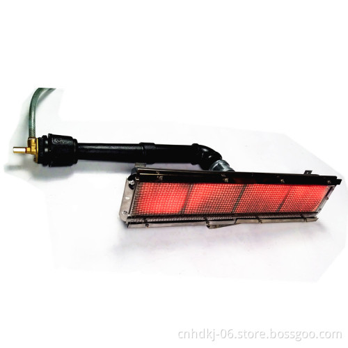 Durable spray booth drying infrared ceramic gas emitter burner